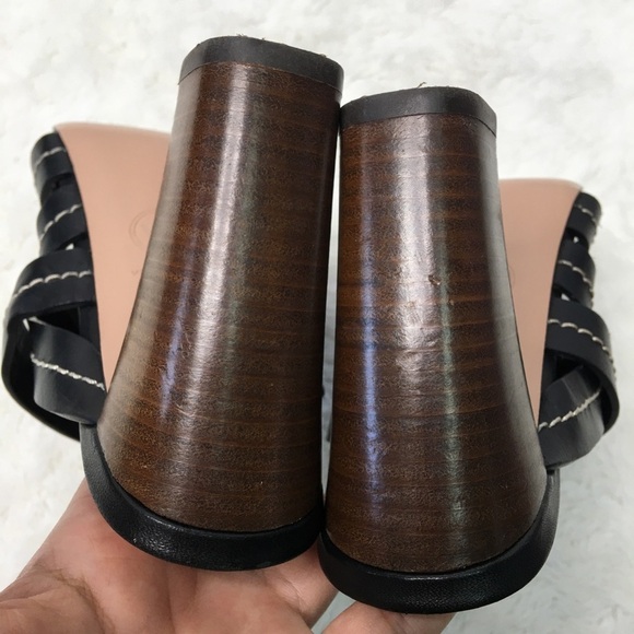 Veronica Beard Womens Black Leather Strappy Sandals Size 38 - Picture 7 of 13